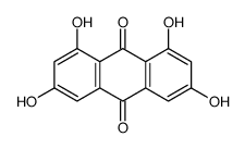 1,3,6,8-tetrahydroxyanthracene-9,10-dione结构式