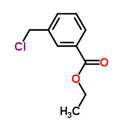 3-氯甲基苯甲酸乙酯结构式