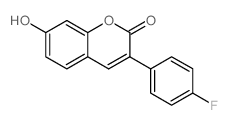3-(4-Fluorophenyl)-7-hydroxy-2H-chromen-2-one structure