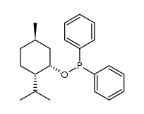 (1S,2S,5R)-(+)-neomenthyldiphenylphosphine Structure
