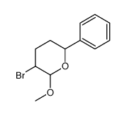 3-bromo-2-methoxy-6-phenyloxane Structure