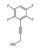 3-(2,3,5,6-tetrafluorophenyl)prop-2-yn-1-ol Structure