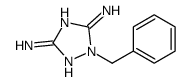 1-benzyl-1,2,4-triazole-3,5-diamine Structure