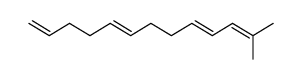 1,5,9,11-Tridecatetraene, 12-methyl-(E,E)- structure