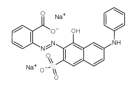 酸性蒽棕PG结构式