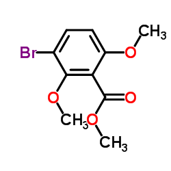 Methyl 3-bromo-2,6-dimethoxybenzoate Structure
