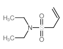 2-Propene-1-sulfonamide,N,N-diethyl-结构式