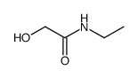 N-ethyl-2-hydroxyacetamide Structure
