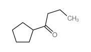 1-cyclopentylbutan-1-one结构式