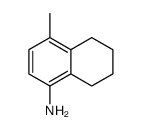 4-methyl-5,6,7,8-tetrahydronaphthalen-1-amine结构式