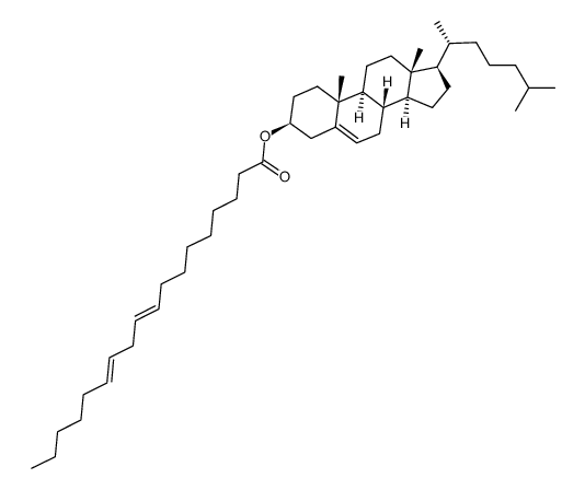 Cholesteryl 9,12-octadecadienoate Structure