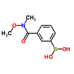 3-[甲氧基(甲基)氨甲酰基]苯硼酸图片