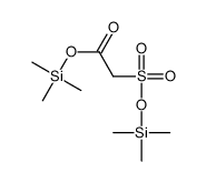 trimethylsilyl 2-trimethylsilyloxysulfonylacetate Structure