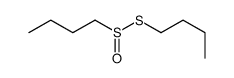 1-butylsulfinylsulfanylbutane Structure