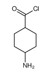 Cyclohexanecarbonyl chloride, 4-amino- (9CI)结构式