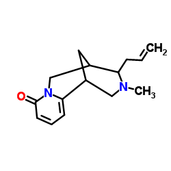 10-Allyl-11-methyl-7,11-diazatricyclo[7.3.1.02,7]trideca-2,4-dien-6-one Structure