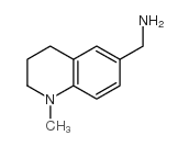 C-(1-甲基-1,2,3,4-四氢-喹啉-6-基)-甲胺结构式