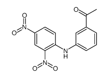 1-[3-(2,4-dinitroanilino)phenyl]ethanone Structure