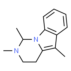 Pyrimido[1,6-a]indole, 1,2,3,4-tetrahydro-1,2,5-trimethyl- (8CI) picture