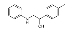 Benzenemethanol, 4-methyl-alpha-[(2-pyridinylamino)methyl]- (9CI) Structure