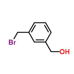 3-(Bromomethyl)benzyl alcohol Structure