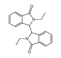 N,N'-diethyl biphtalimidinyle-3:3' Structure