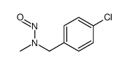 N-[(4-chlorophenyl)methyl]-N-methylnitrous amide Structure