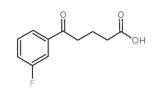 5-(3-氟苯基)-5-氧代戊酸结构式