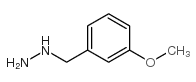 (3-METHOXYBENZYL)HYDRAZINE structure