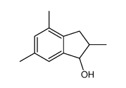 2,4,6-trimethyl-2,3-dihydro-1H-inden-1-ol结构式