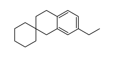 7'-ethyl-3',4'-dihydro-1'H-spiro[cyclohexane-1,2'-naphthalene] Structure