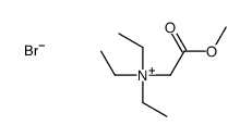 triethyl-(2-methoxy-2-oxoethyl)azanium,bromide Structure