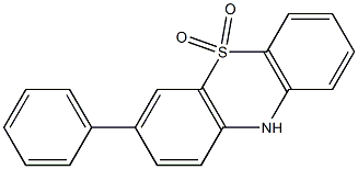 3-phenyl-10H-phenothiazine 5,5-dioxide Structure