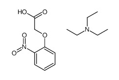 N,N-diethylethanamine,2-(2-nitrophenoxy)acetic acid Structure