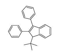 1-tert-butyl-2,3-diphenyl-1H-indene Structure