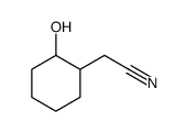 2-(2-hydroxycyclohexyl)acetonitrile结构式