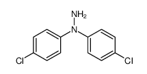 1,1-di(4-chlorophenyl)hydrazine Structure