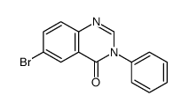 6-Bromo-3-phenyl-4(3H)-quinazolinone Structure