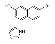 1H-imidazole,naphthalene-2,7-diol结构式