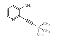 2-((Trimethylsilyl)ethynyl)pyridin-3-amine Structure