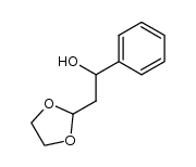 2-(2'-hydroxy-2'-phenyl)ethyl-1,3-dioxolane Structure