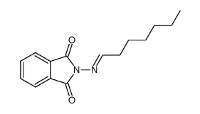 2-(heptylideneamino)isoindoline-1,3-dione Structure