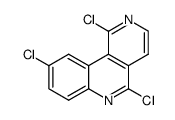 1,5,9-trichlorobenzo[c][2,6]naphthyridine结构式