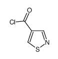 4-Isothiazolecarbonyl chloride (7CI,8CI,9CI)结构式