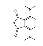 4,7-bis(dimethylamino)-2-methylisoindole-1,3-dione结构式