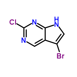 5-溴-2-氯-7H-吡咯并[2,3-d]嘧啶图片