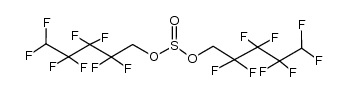 bis(1,1,5-trihydroperfluoroamyl) sulfite Structure