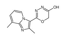 2-(2,8-dimethylimidazo[1,2-a]pyridin-3-yl)-4H-1,3,4-oxadiazin-5-one Structure