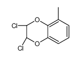 (2S,3S)-2,3-dichloro-5-methyl-2,3-dihydro-1,4-benzodioxine结构式