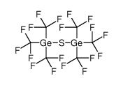 tris(trifluoromethyl)-[tris(trifluoromethyl)germylsulfanyl]germane Structure